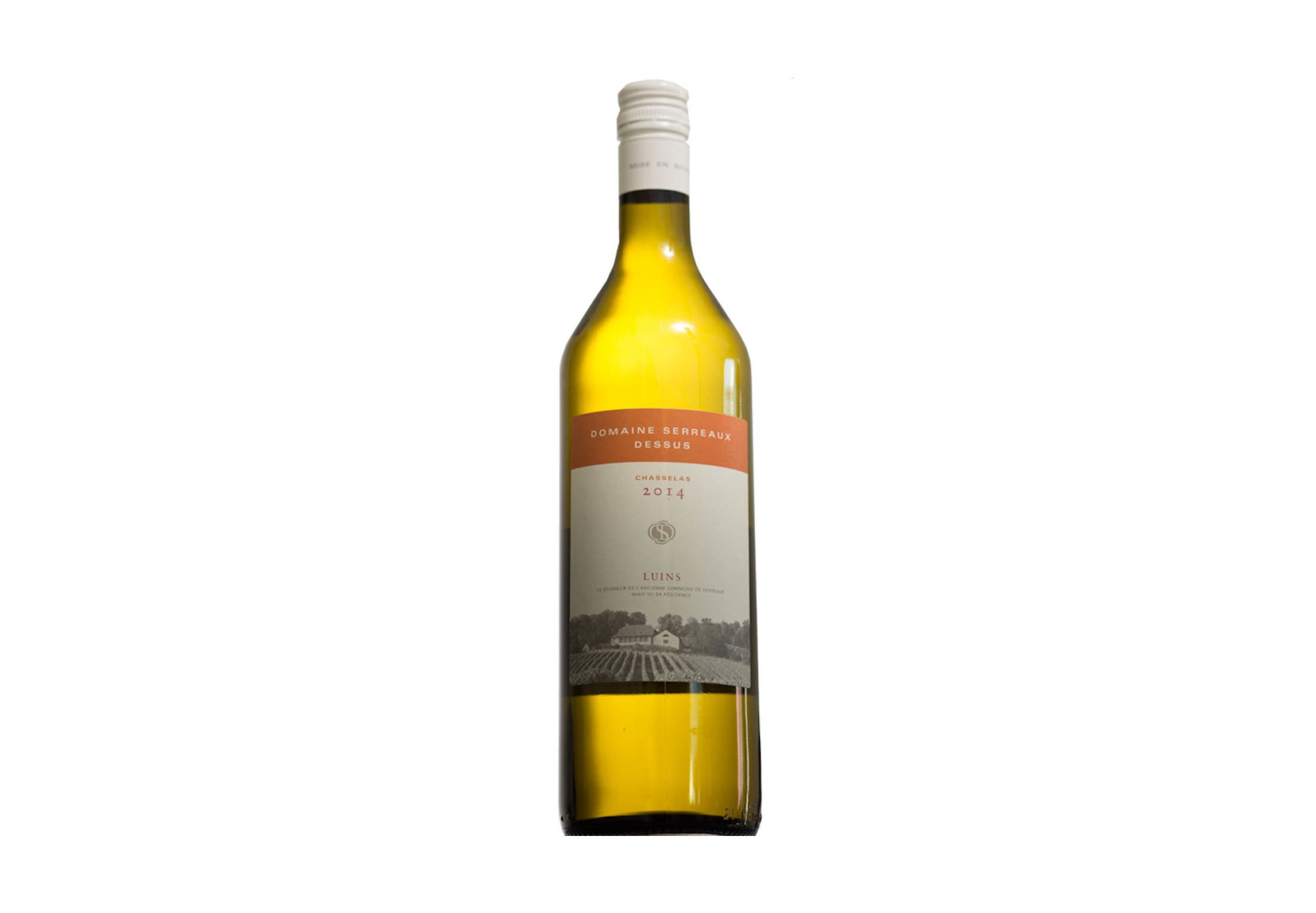 Bouteille de vin du Domaine de Serreaux-Dessus à Begnins
