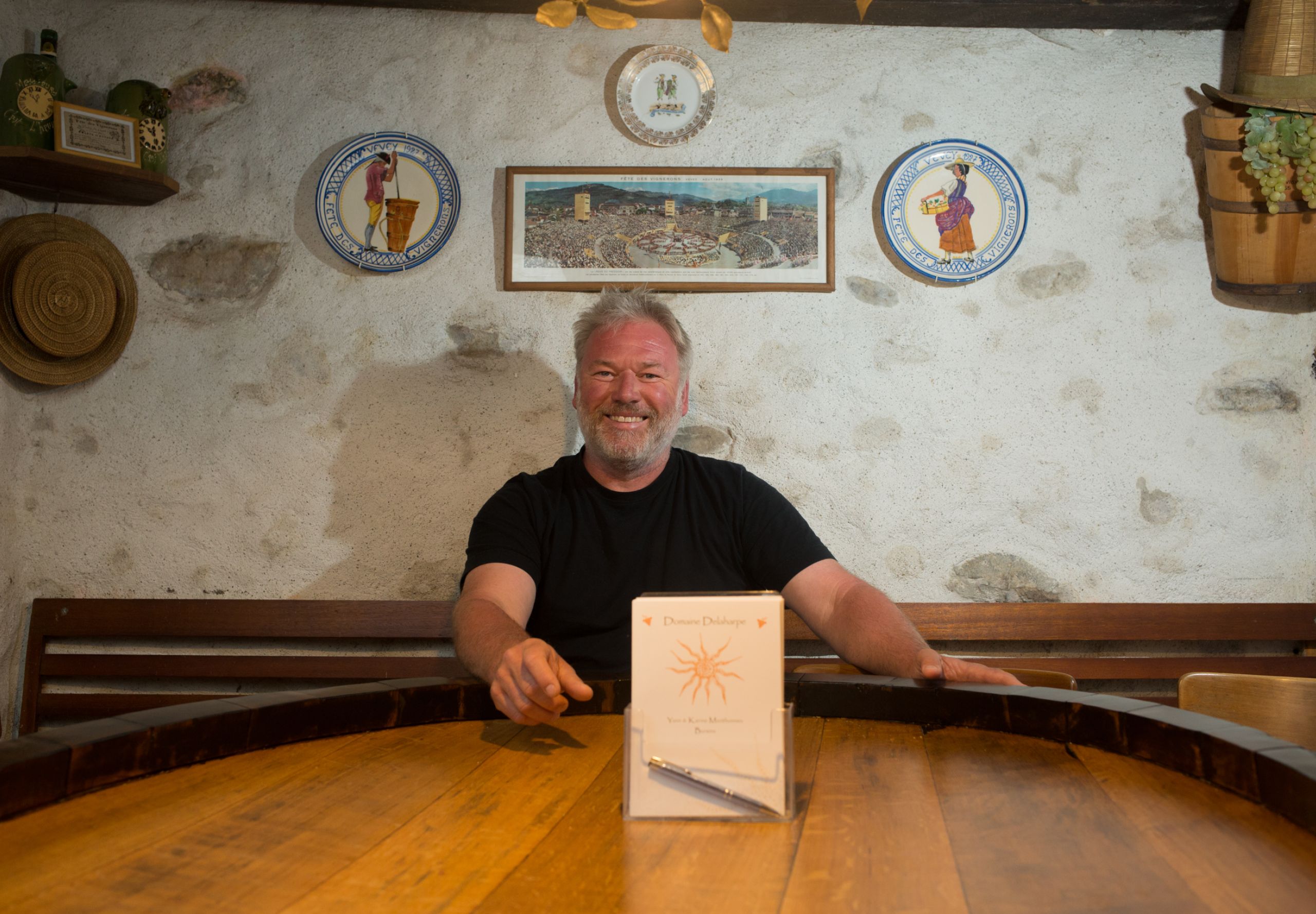 Yann Menthonnex du DOmaine Delaharpe