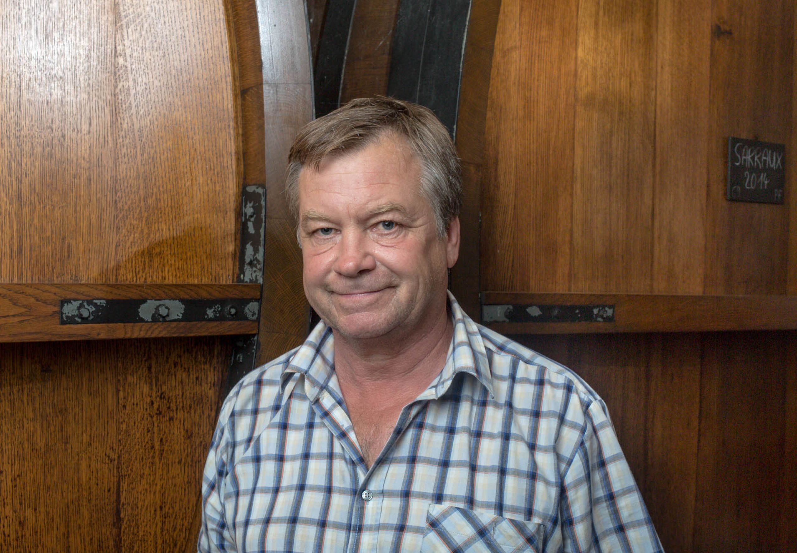 Eric Barbay dans le Domaine de Sarraux-Dessous